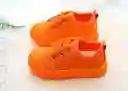 Zapatillas Lona Kids Naranja Talla 22