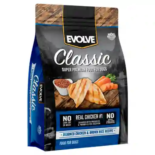 Evolve Classic Chicken&brown Rice Dog Food X 6.8 Kg