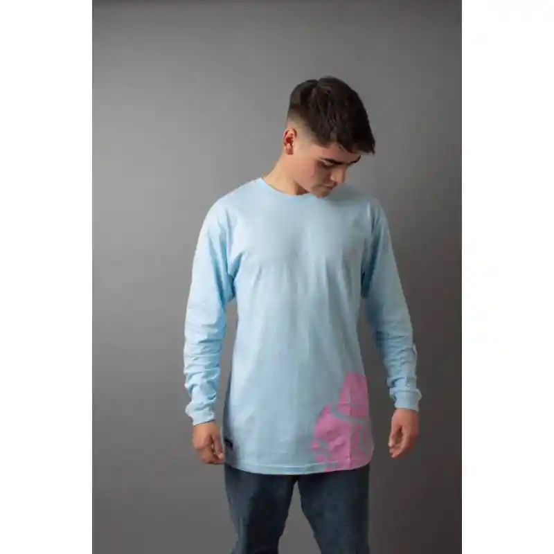 Polera Unisex Unk Head Pro Light Blue Xl