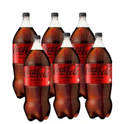 Pack 6x Coca Cola Zero 2.5l