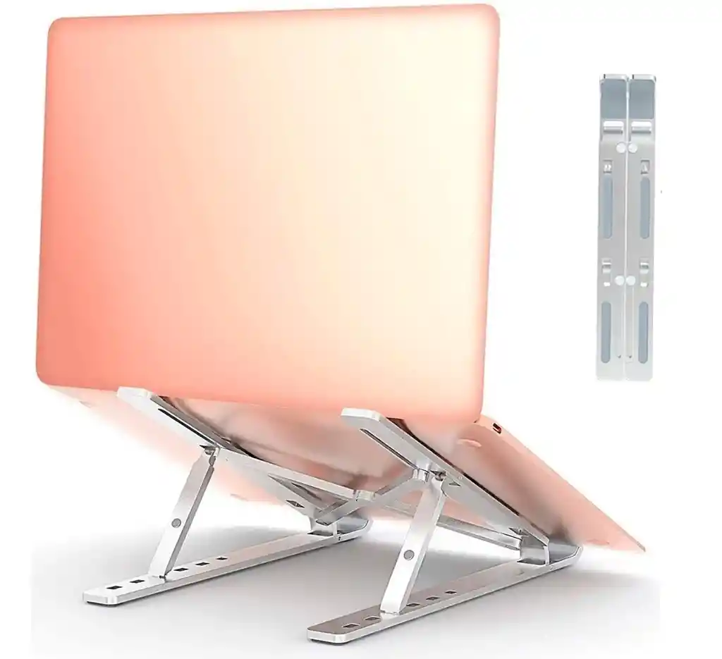 Base Soporte Plegable Para Notebook Macbook Tablet Aluminio