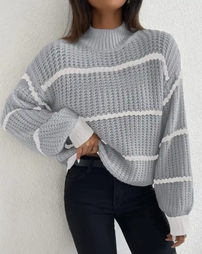 Sweater French Gris Talla S