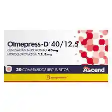 Olmepress-d 40/12.5 X 30 Comprimidos Recubiertos