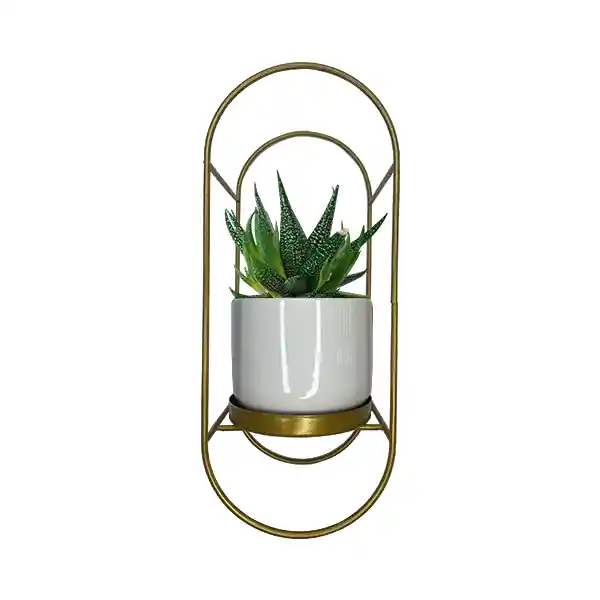 Florero Decorativo Minimalista Estilo Nórdico Dorado