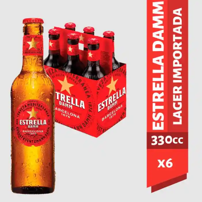 Estrella Damm 6Pack