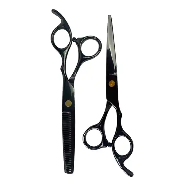 Pack Barbería Corte Cabello Tijeras Capa Peines Pinzas