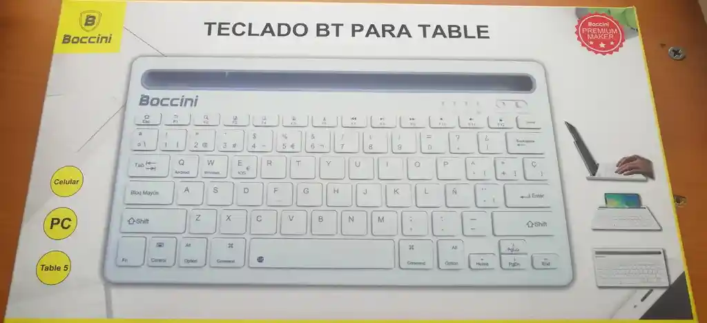 Teclado Bluetooth Inalámbrico Para Ipad Y Tablet