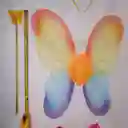 Disfraz Alas Hada Mariposa Mágica Brillos
