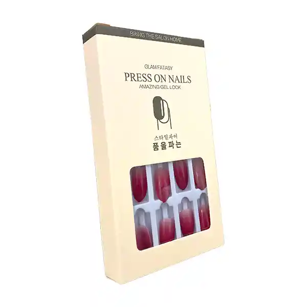 Uñas Press On Manicure 24pcs