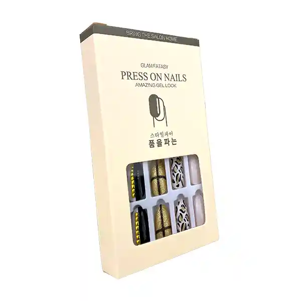 Uñas Press On Manicure 24pcs