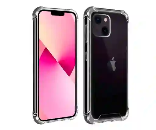 Carcasa Para Iphone 13 Mini Transparente Con Bordes Reforzados