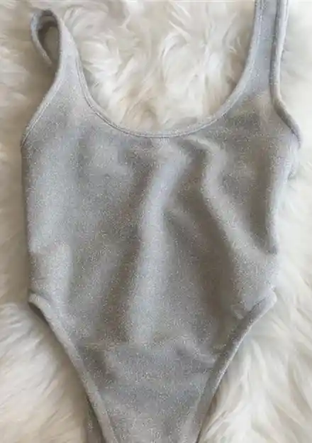 Body Shine Gris Talla Xs