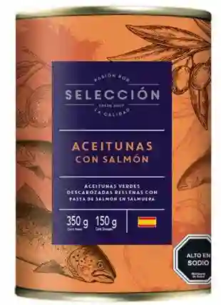 Selección Aceitunas Con Salmon 350 Gramos. Marcaorigen Espana