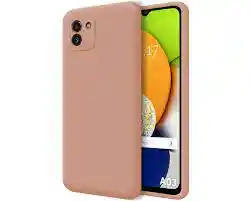 Carcasa Para Samsung A03 Color Rosado