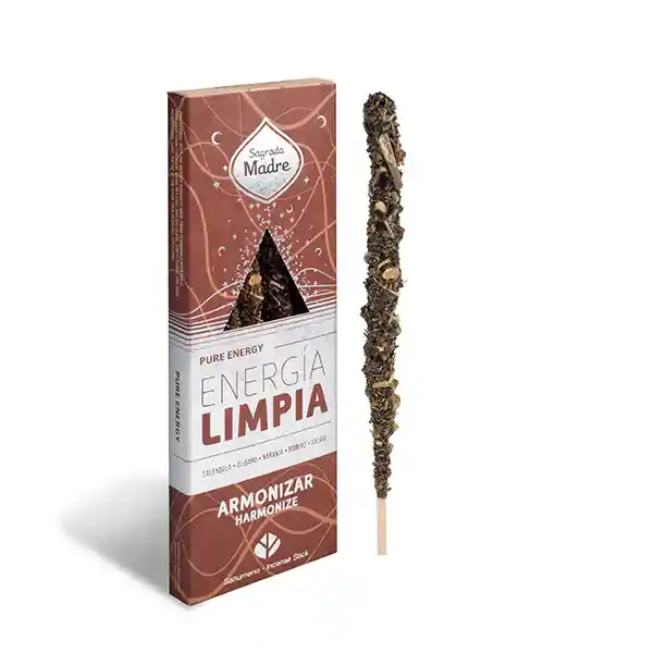 Sahumerio Energía Limpia Armonizar - Sagrada Madre
