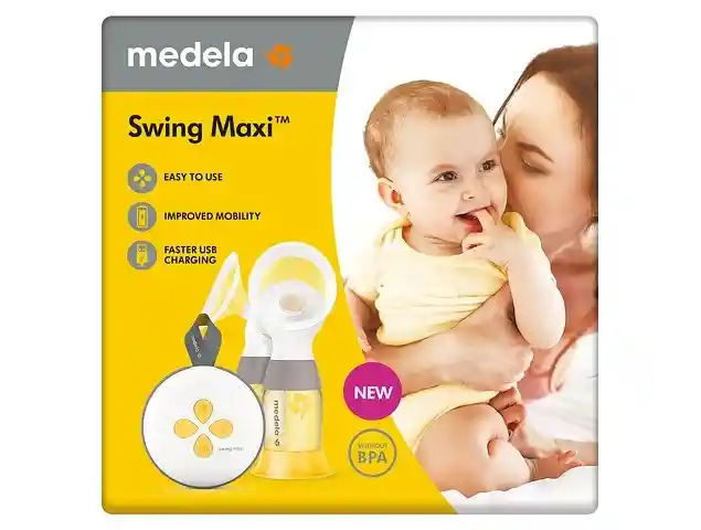 Extractor De Leche Eléctrico Doble Swing Maxi