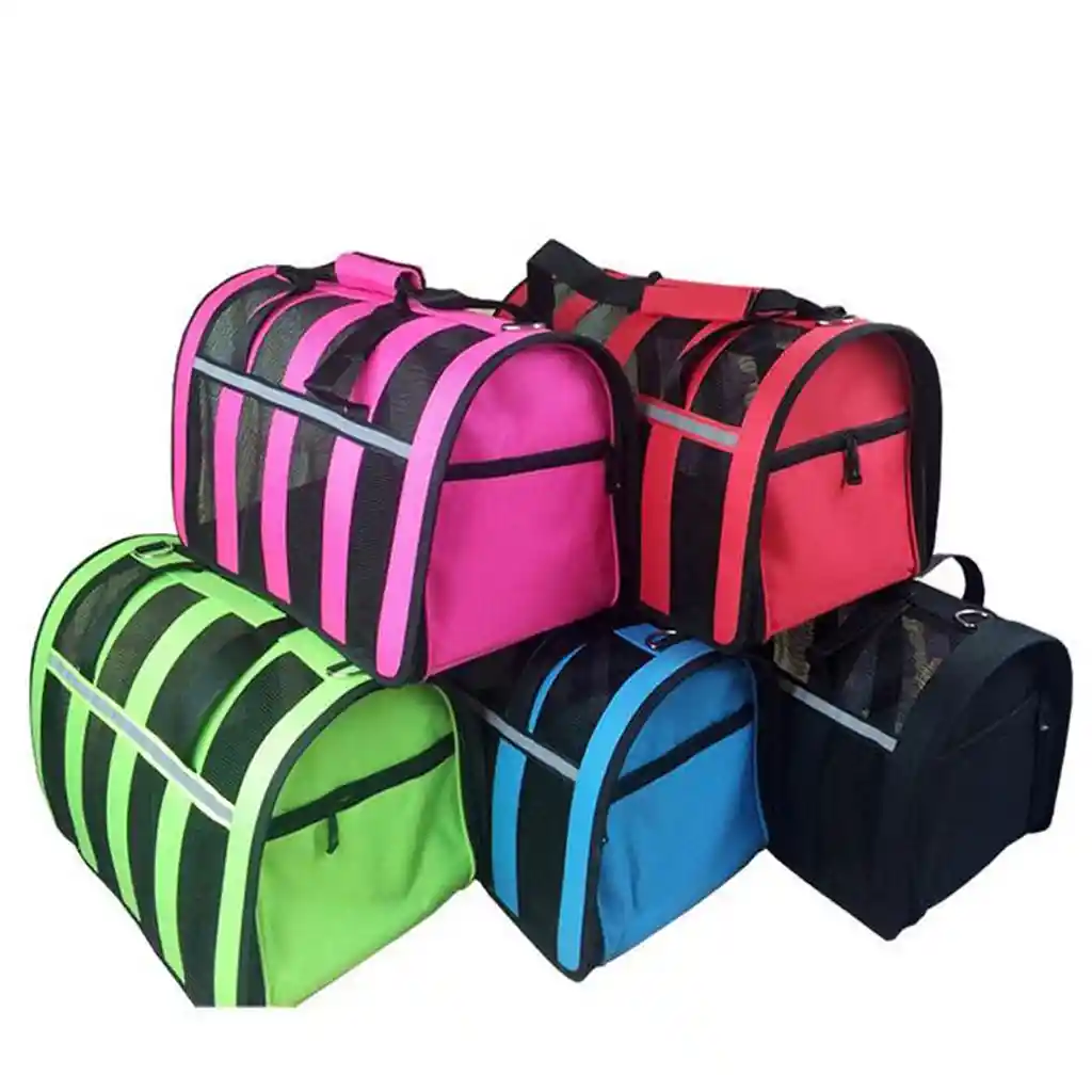 Bolso De Viaje Para Perros Y Gatos Talla M Negro