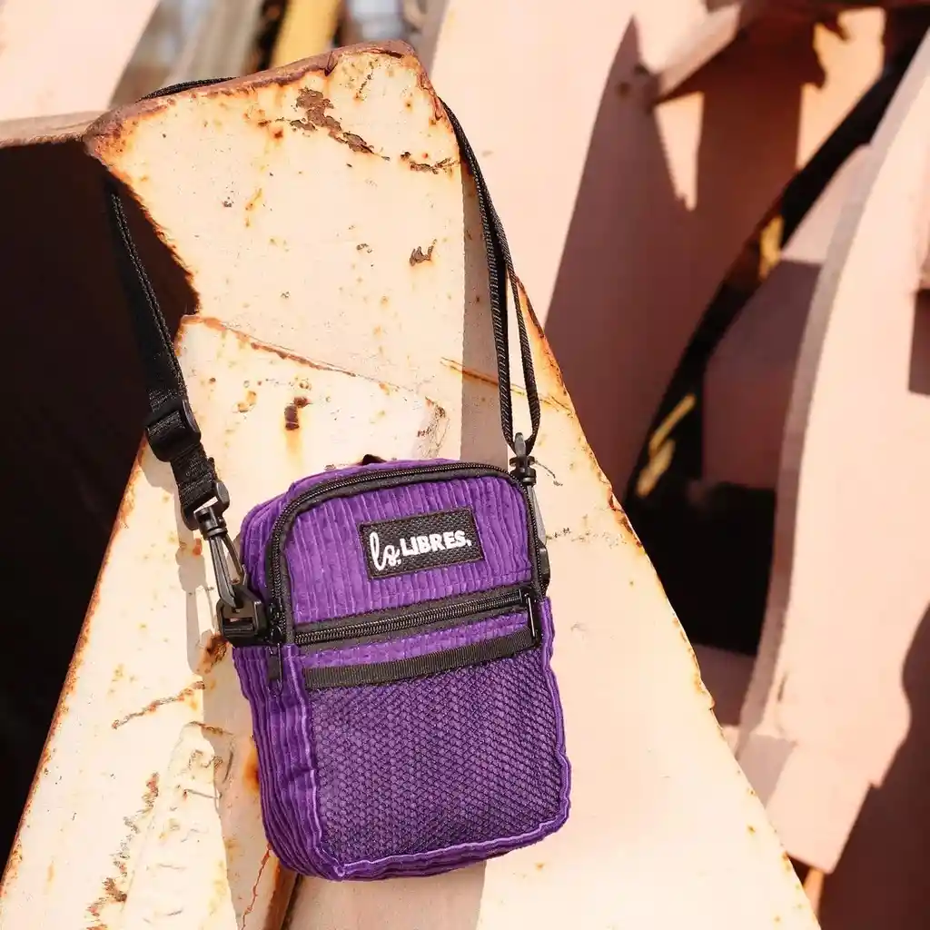 Bolso Libres Morado