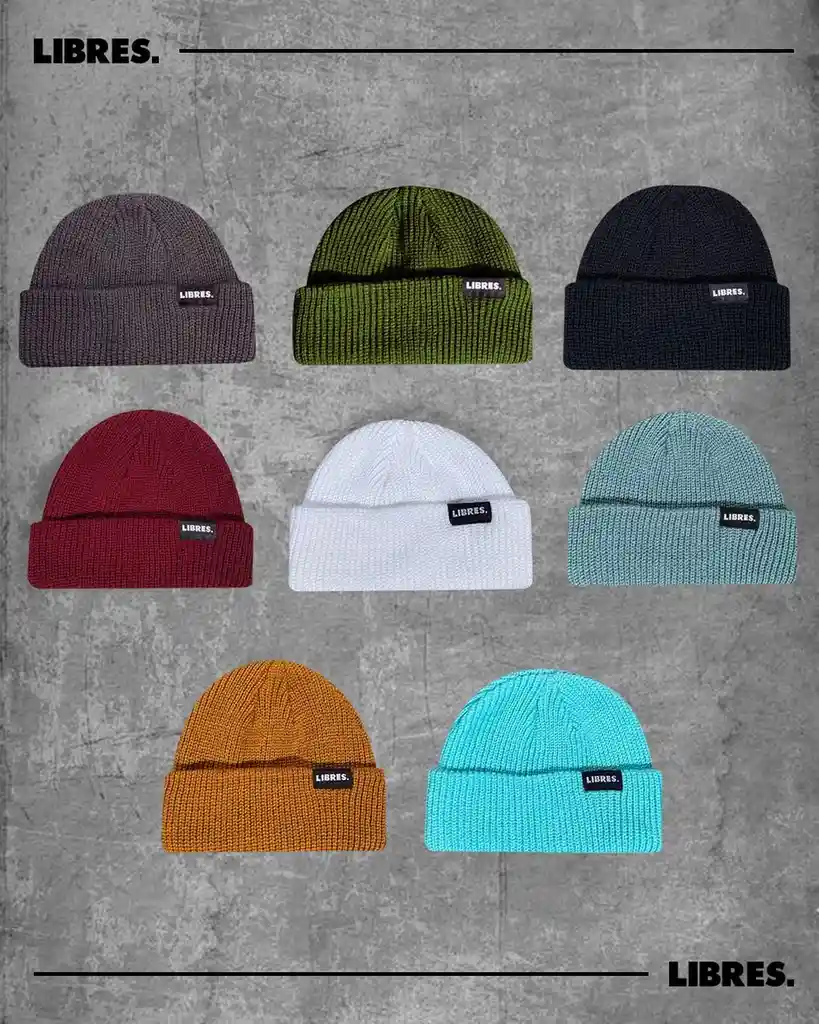 Gorro Lana Libres