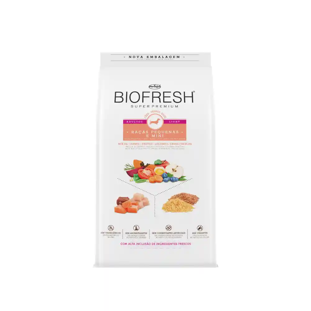 Biofresh Perro Adulto Light Raza Pequeña Y Mini 3 Kg.