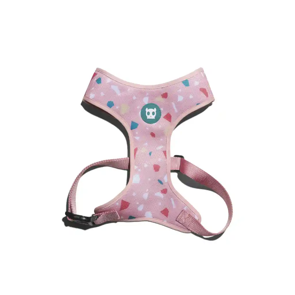 Zee Dog - Terrazo Rose Air Mesh Harness Talla L