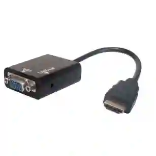 Conversor De Video De Hdmi A Vga, Con Audio