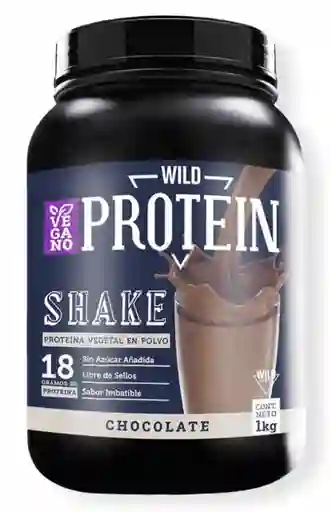 Wild Food - Protein Shake (proteína Whey En Polvo) Chocolate 1kg
