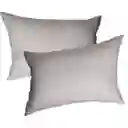 Set 2 Almohadas Premium Microfibra 50 X 70cm