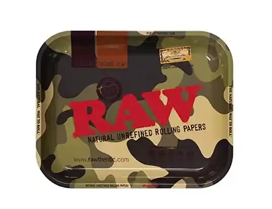 Bandeja Metalica Raw Camuflaje Grande