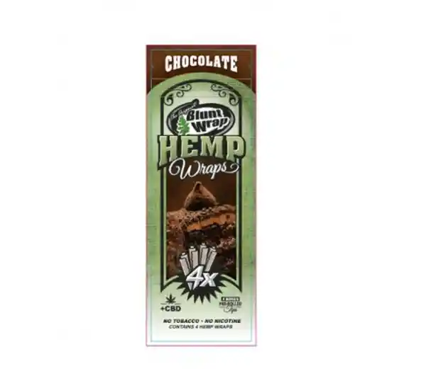 Blunt Hemp Wrap X4 Chocolate 15 Unid