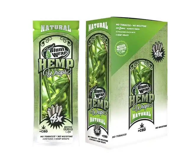 Blunt Hemp Wrap X4 Natural