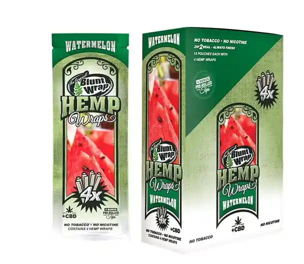 Blunt Hemp Wrap X4 Watermelon