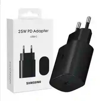 Cargador Samsung Tipo C25w Sin Cable Negro