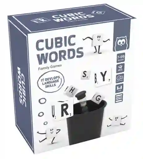 Eureka Kids Cubic Words Cubiletras