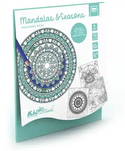 Eureka Kids Libro Para Colorear Mandalas Y Estaciones