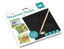 Eureka Kids Scratch Art Dinosaurs