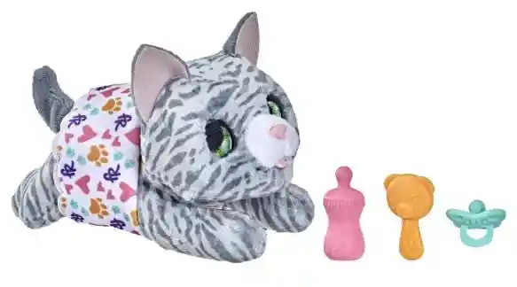 Hasbro Furreal Newborns Gato C/4 Accesorios