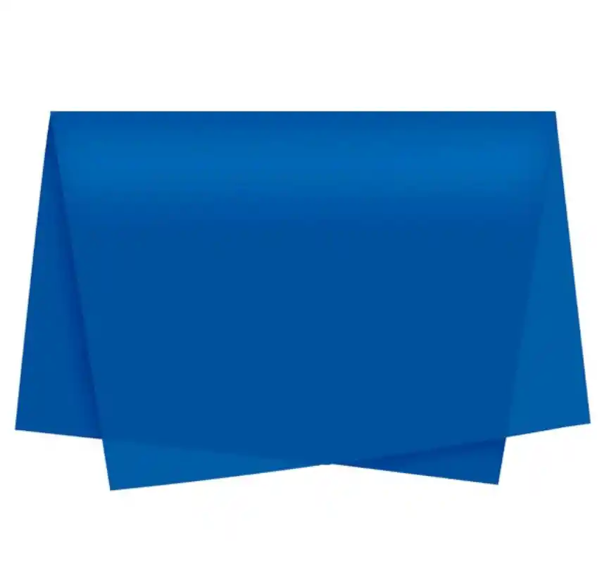 Papel Seda Set Trae 10 Colores Azules