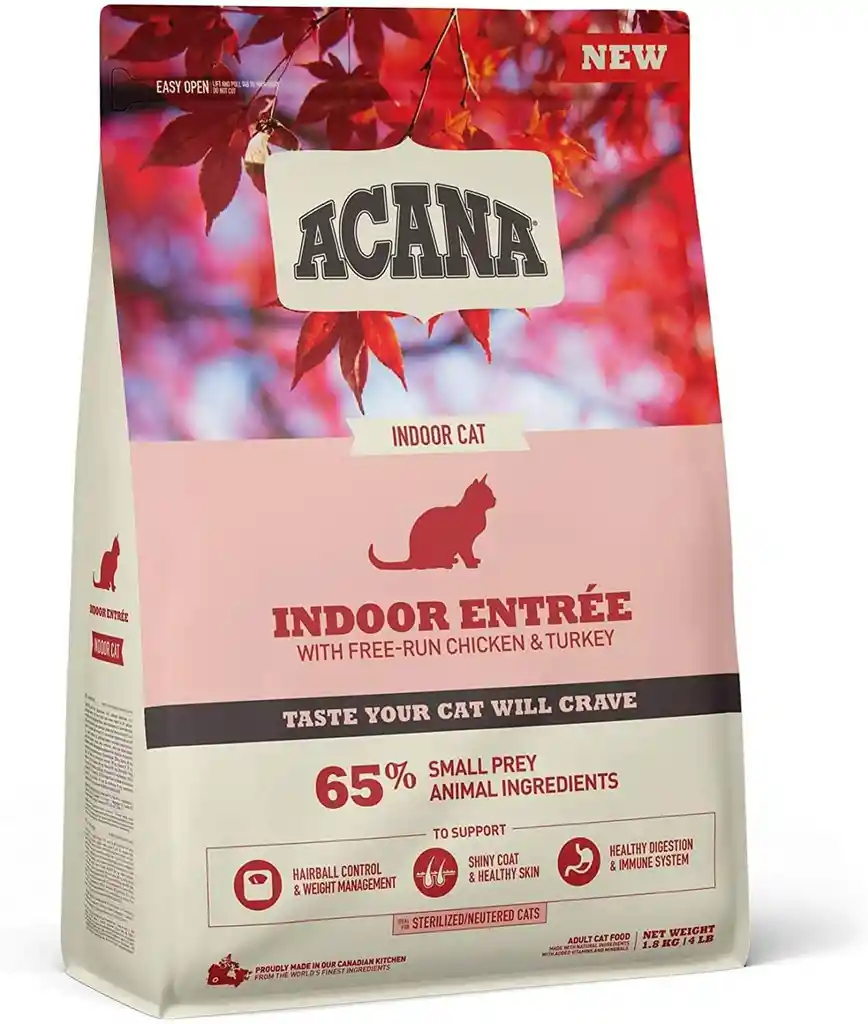 Acana - Indoor Entree Cat 1.8 Kg