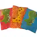 Delantal Bebés Y Niños Manga Larga Color Rosado Diseño Jirafa Sandía 9-36 Meses