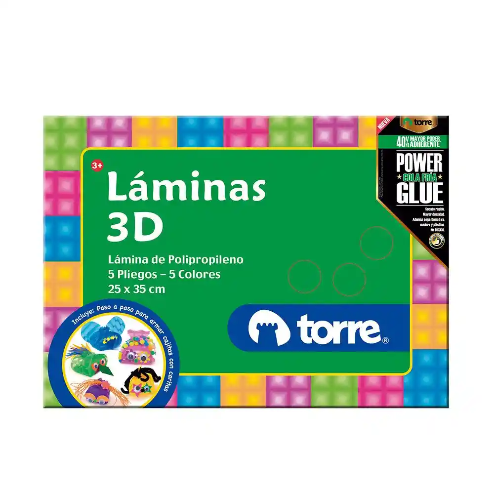 Laminas 3d Torre