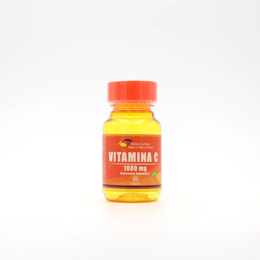 Vitamina C 500 Ml. Frasco 60 Cápsulas