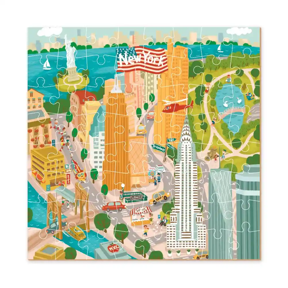 Puzzle Ciudad De Nueva York 64 Piezas