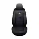 Funda Asiento Auto Deluxe Eco Cuero Milan Negro