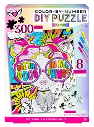 Fashion Angels Diy Puzzle Design Kit Color-by-number