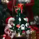 Árbol De Madra Navideño Para Escritorio