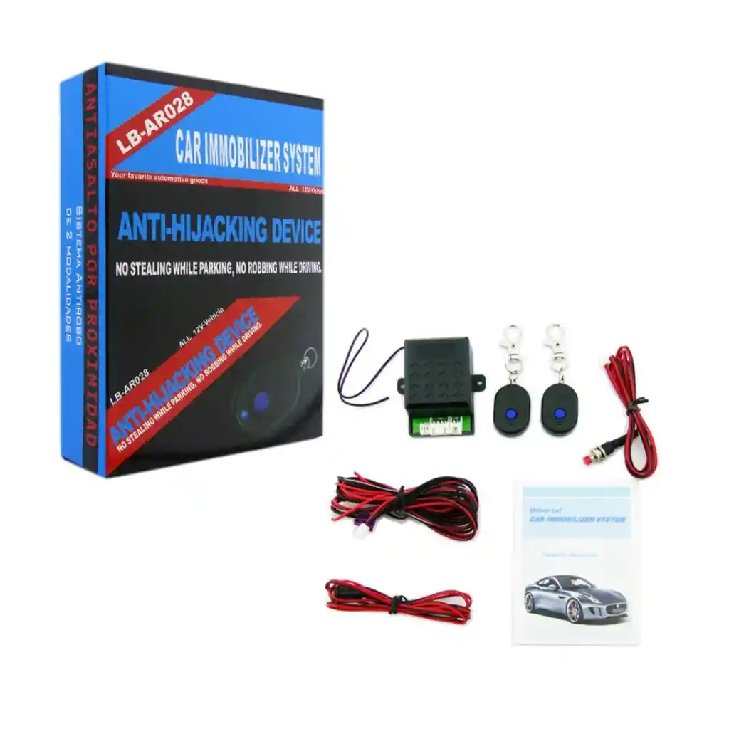 Inmovilizador Auto Anti Portonazo 12 Volt Control