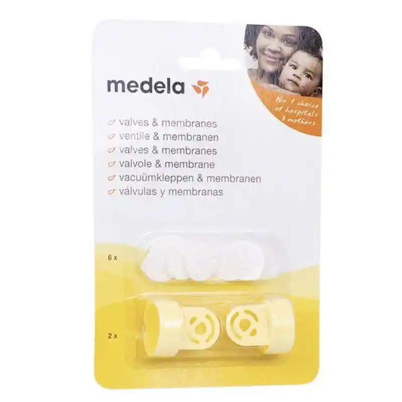 Medela Set De 2 Valvulas Y 6 Membranas