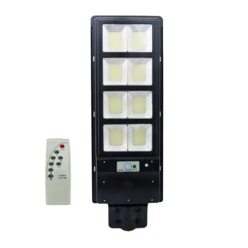 Foco Solar 280 Led 8 Placas 400 Watts Control Remoto