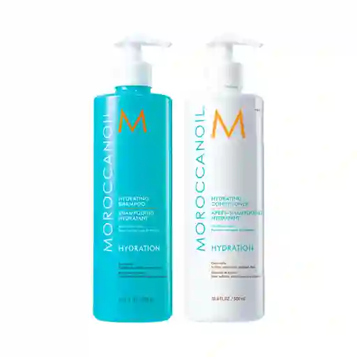 Moroccanoil - Pack Hidratante Shampoo 500ml, Acondicionador 500ml